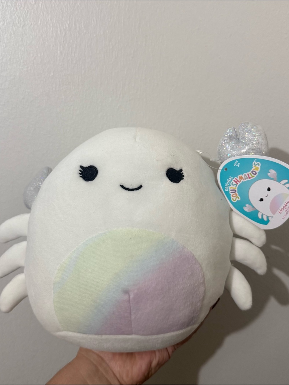 Squishmallows 8 Magela The White Crab